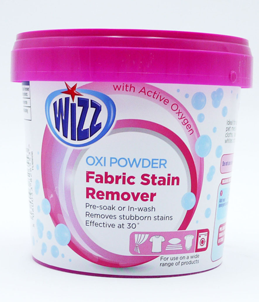 Wizz Oxi powder fabric stain remover 1Kg